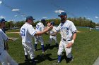 Baseball vs Babson  Wheaton College Baseball vs Babson during Semi final game of the NEWMAC Championship hosted by Wheaton. - (Photo by Keith Nordstrom) : Wheaton, baseball, NEWMAC